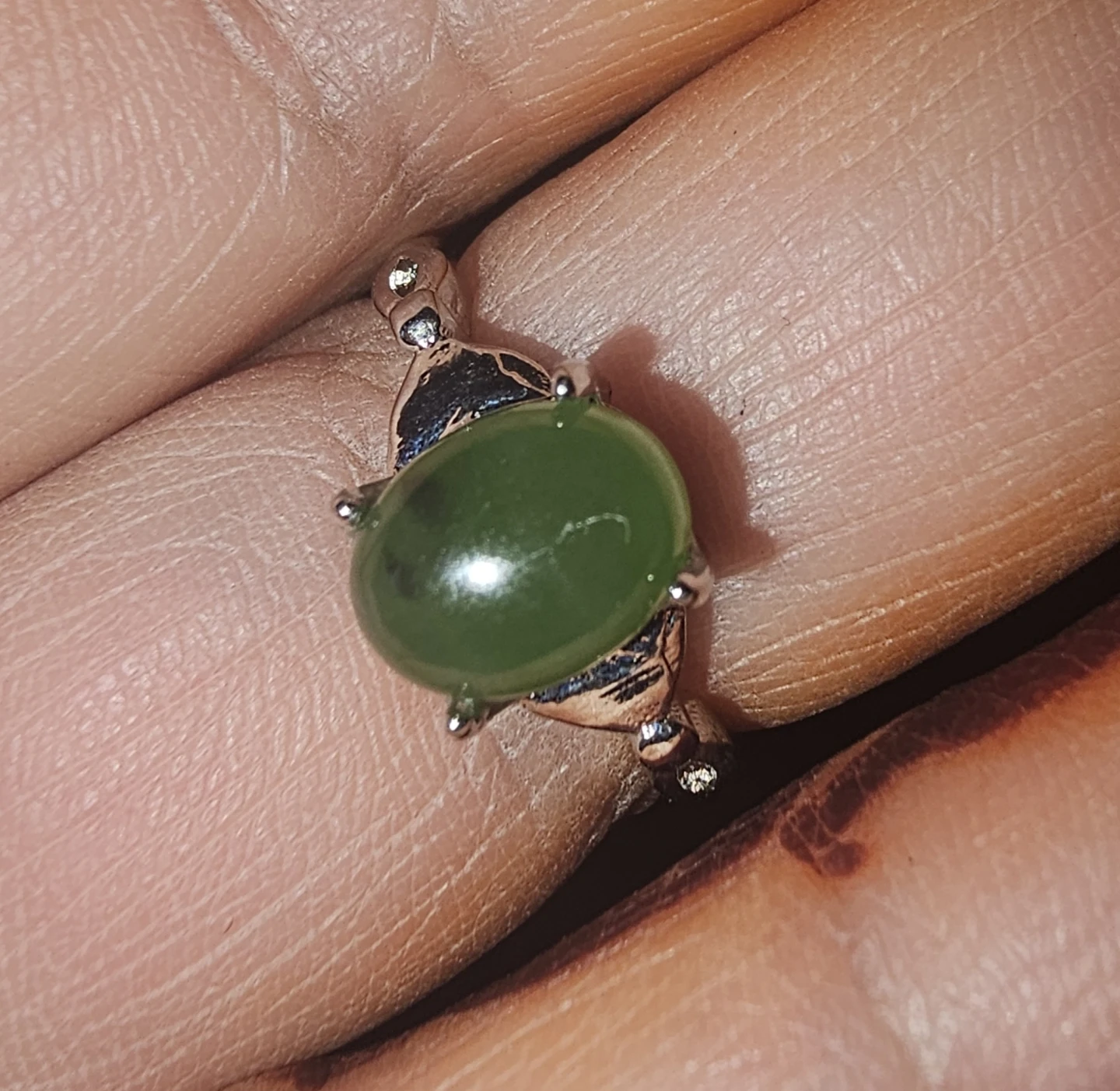 GreenJade  Ring - photo 2