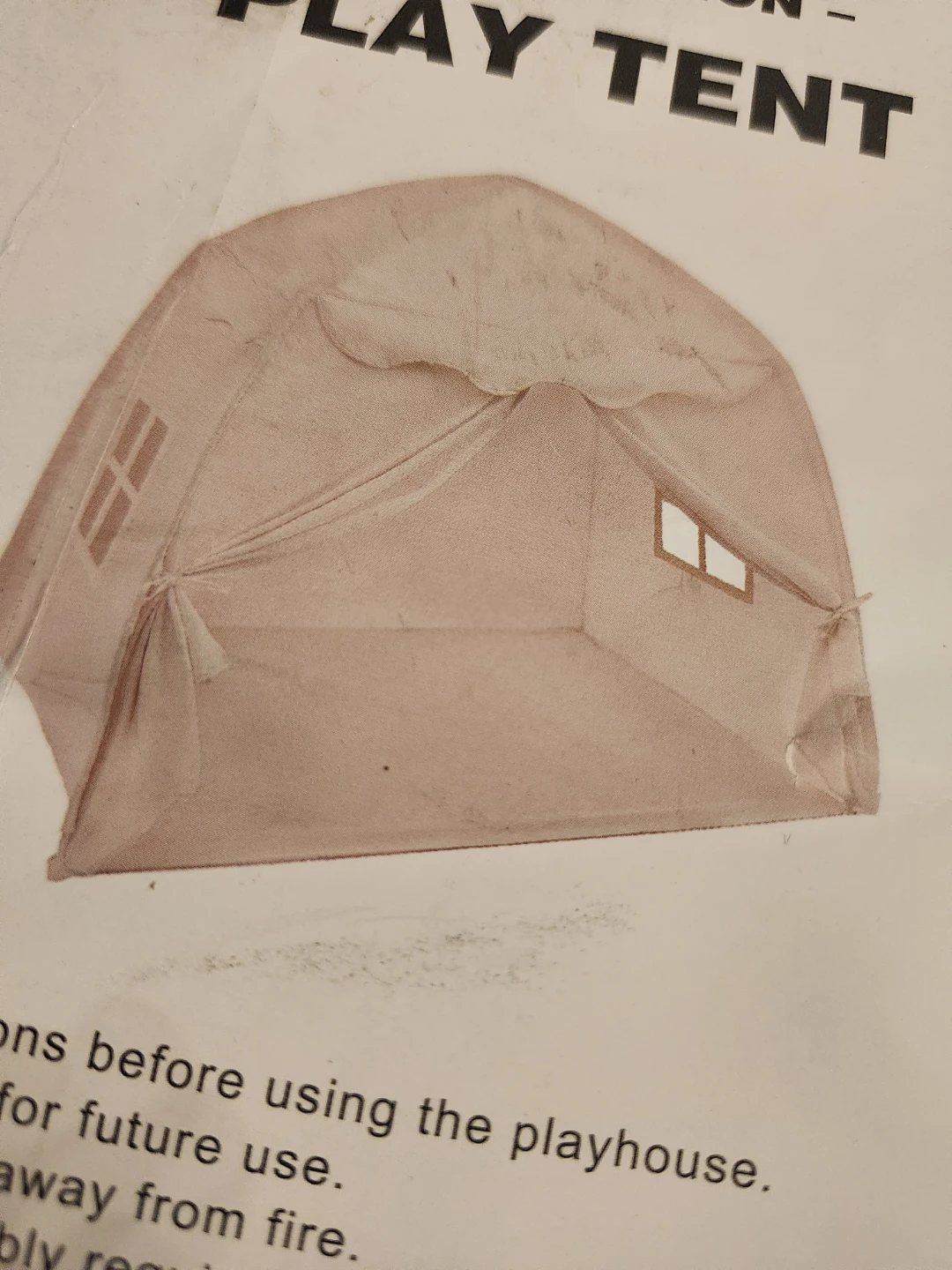 Kids Play Tent - Perfect Size for Children New - photo 3