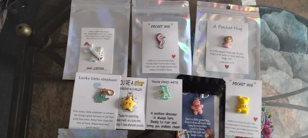 Pocket Hug Charm - Handmade with Love