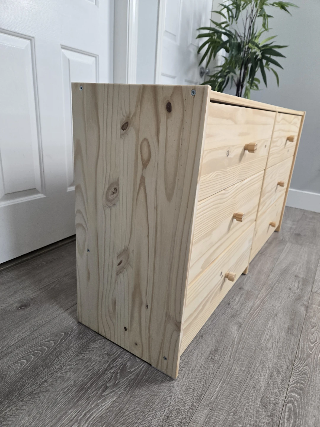 Newly sanded 6 drawer rast dresser ikea - photo 3