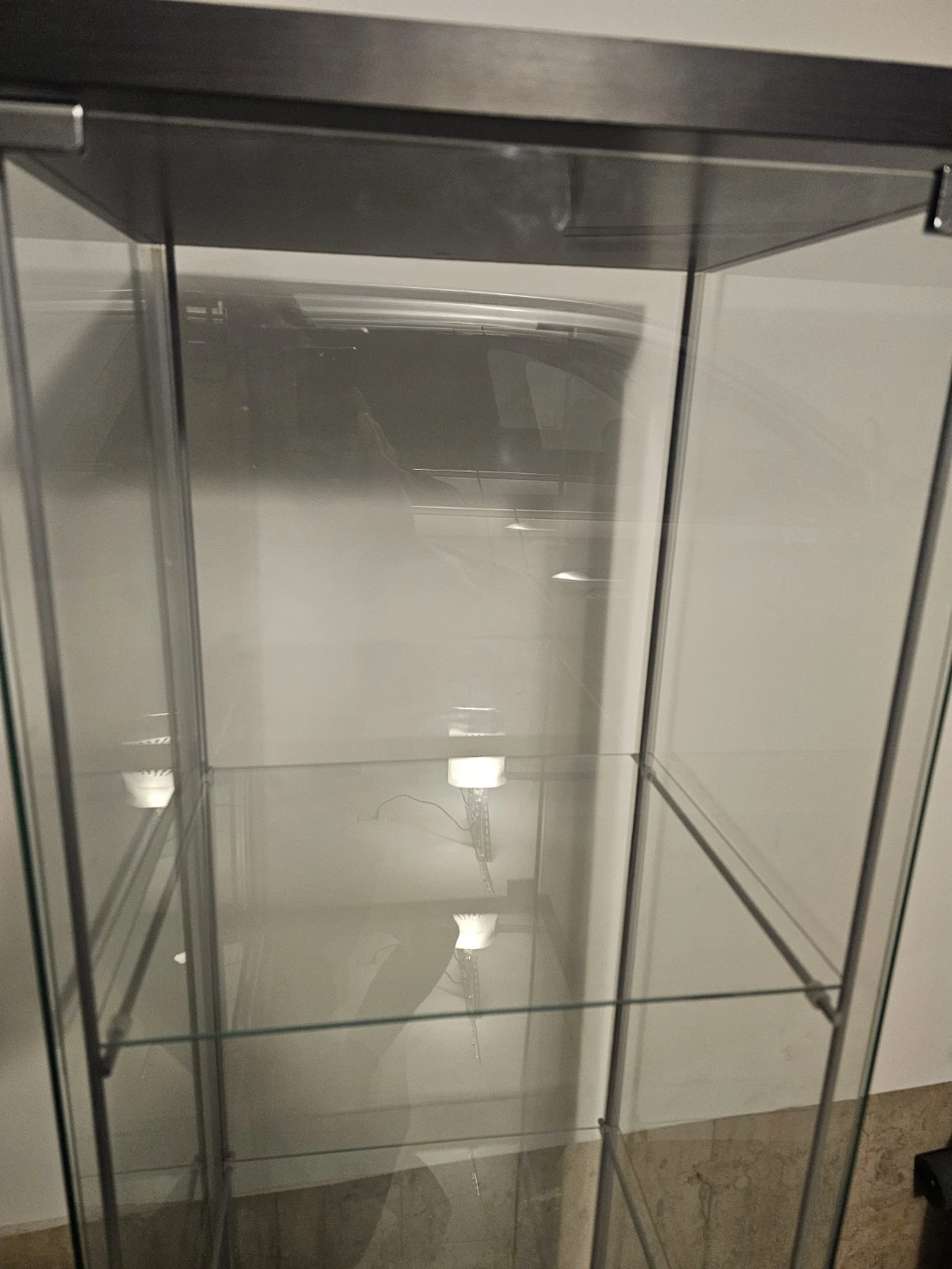 Glass Display Cabinet (Ikea deltof) - photo 2