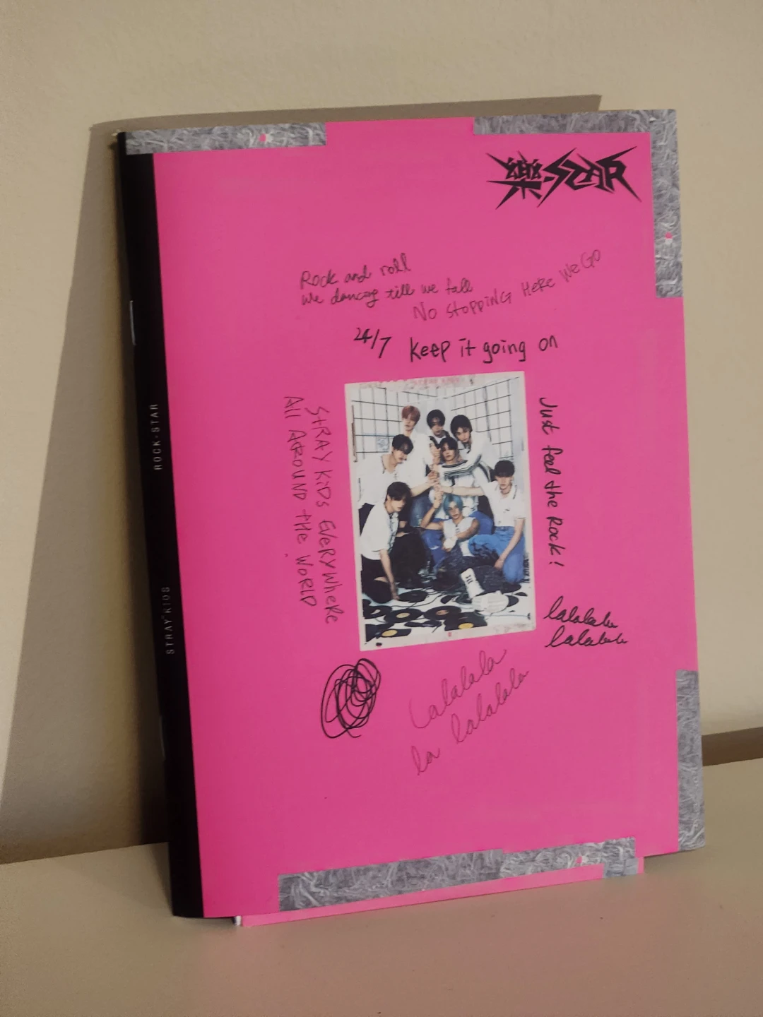 Straykids Rockstar Rock & Roll version - All inclusions