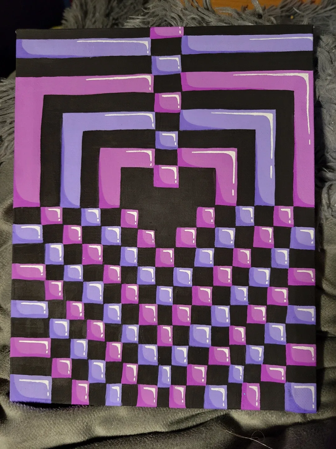 Abstract Geometric Art Painting image indicator(2)