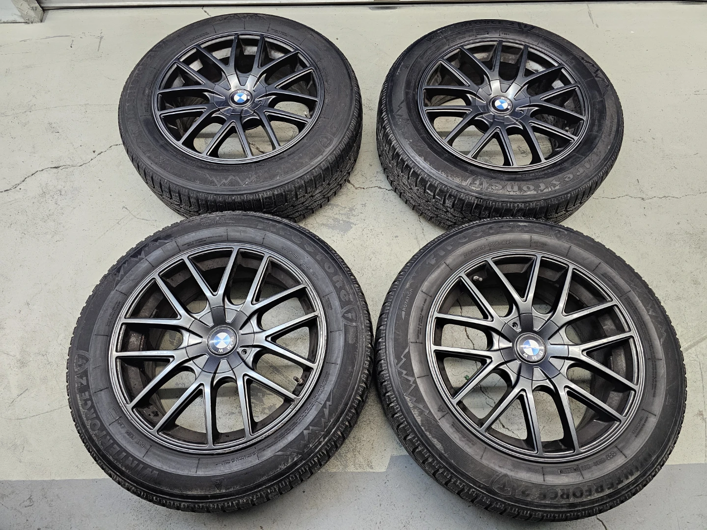 BMW X1/X3 WINTER TIRES ON ALLOY RIMS 225/60 R18 - photo 5