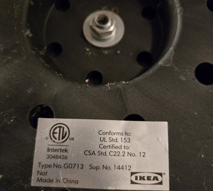 TWO (2) IKEA Floor Lamps  TÅGARP Floor uplighter/reading lamp - photo 2