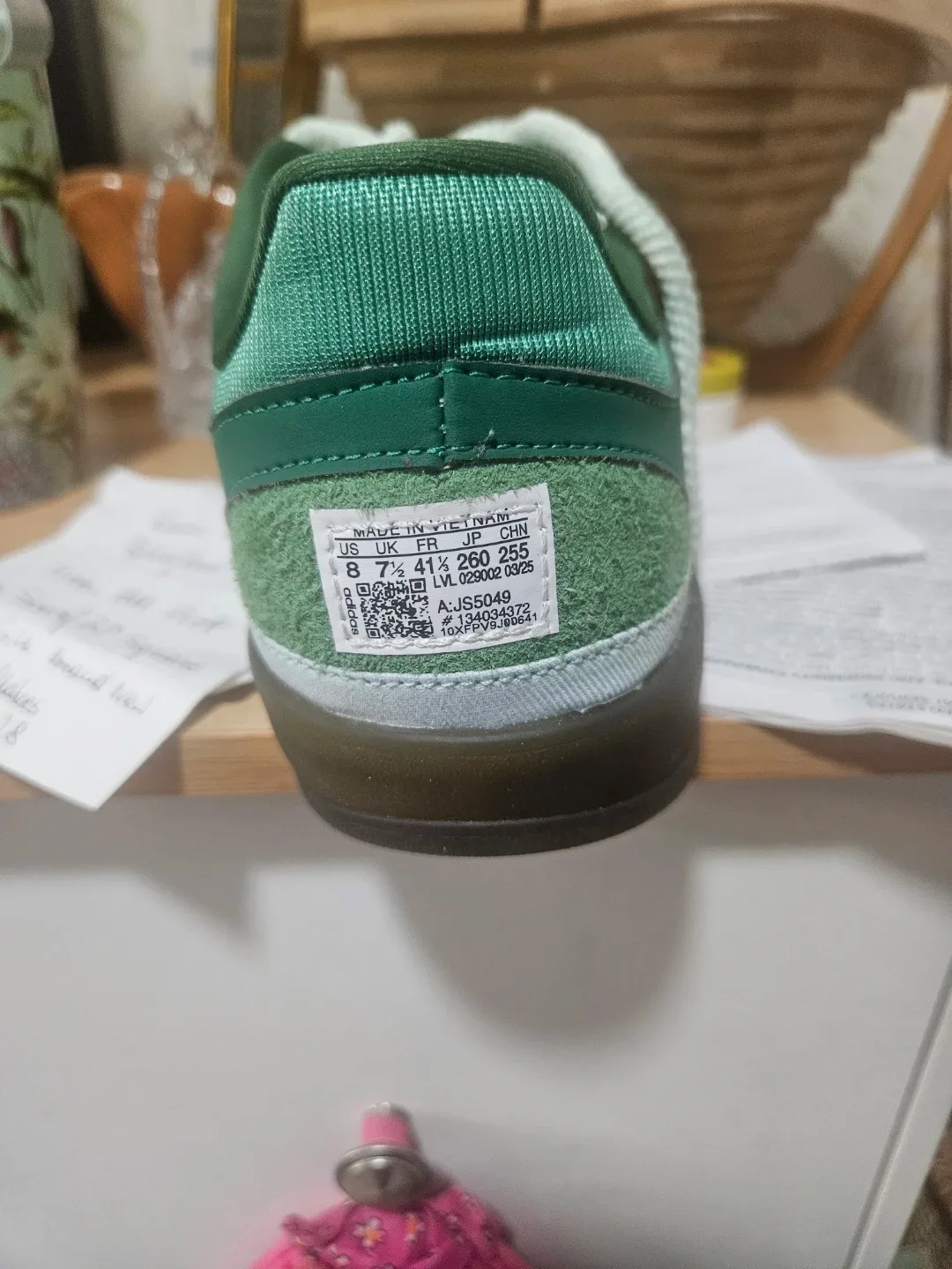 Adidas Yunque Green US 8.0 image indicator(4)