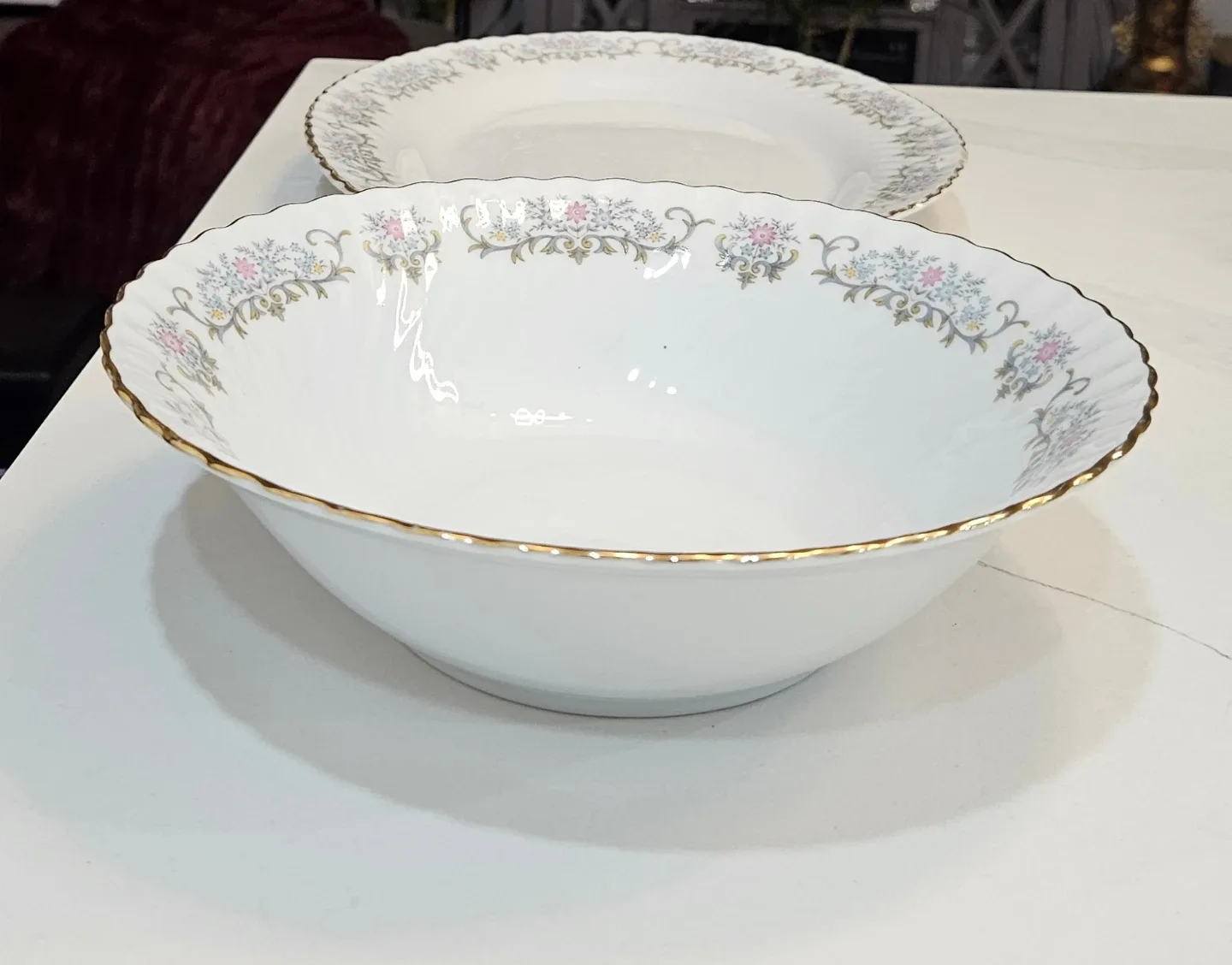 Vintage Serving Bowl & Platter image indicator(3)