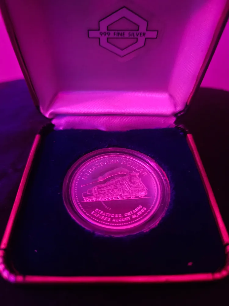 Stratford Dollar 999 Fine Silver Coin