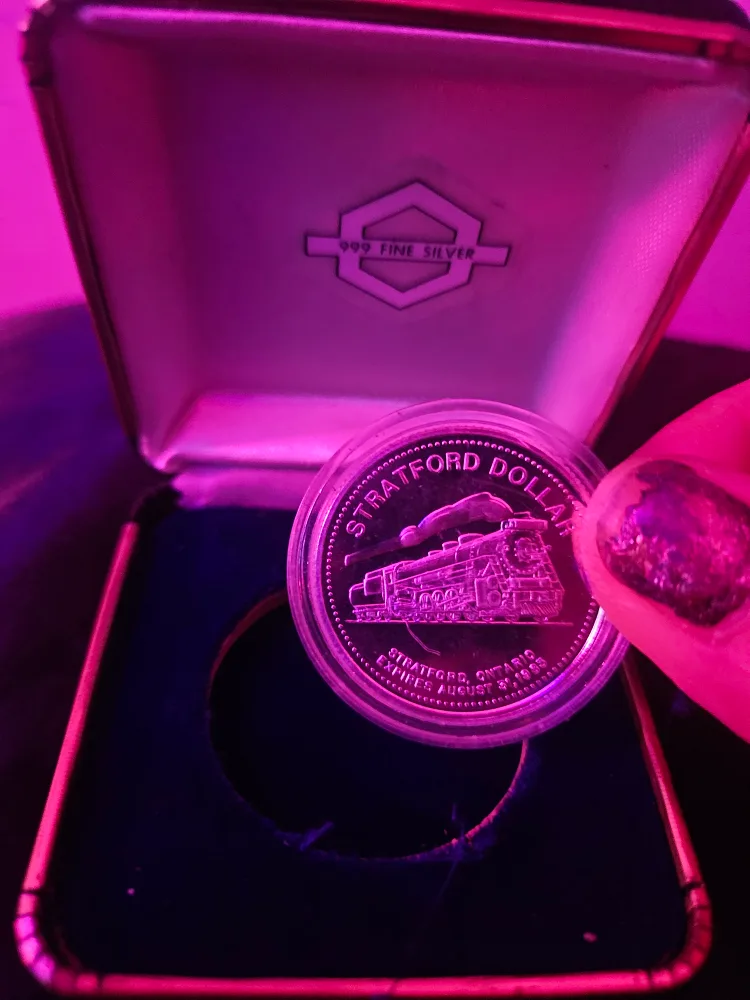 Stratford Dollar 999 Fine Silver Coin image indicator(3)