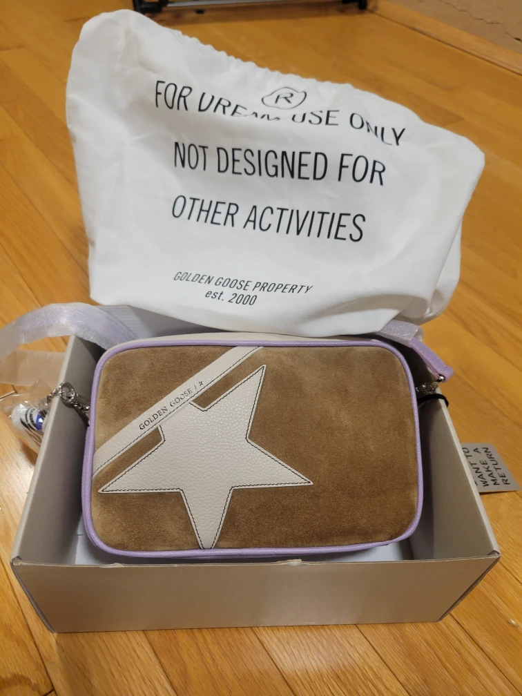 Golden Goose Star Bag - Brown Suede - photo 2