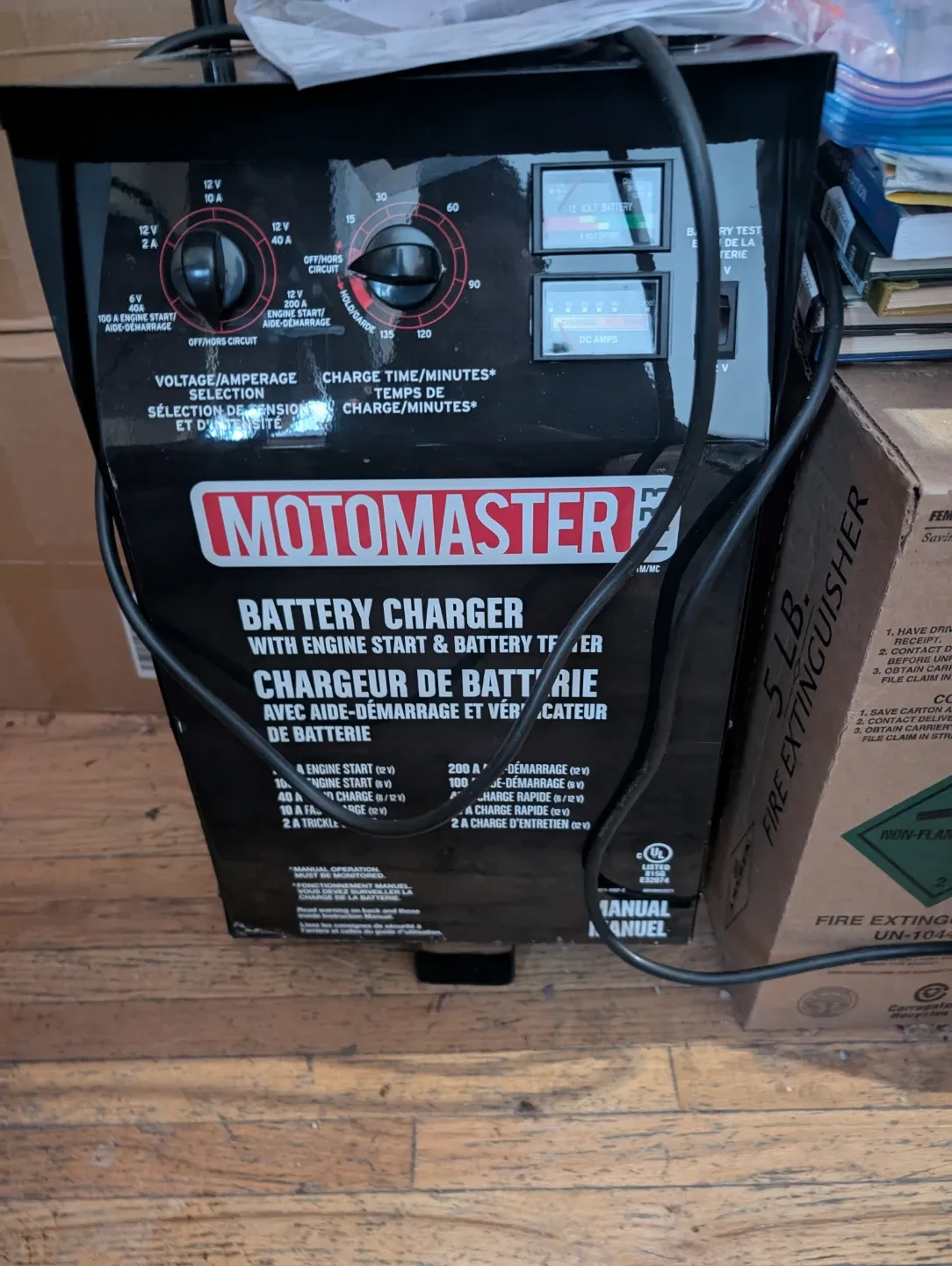 MotoMaster Battery Charger