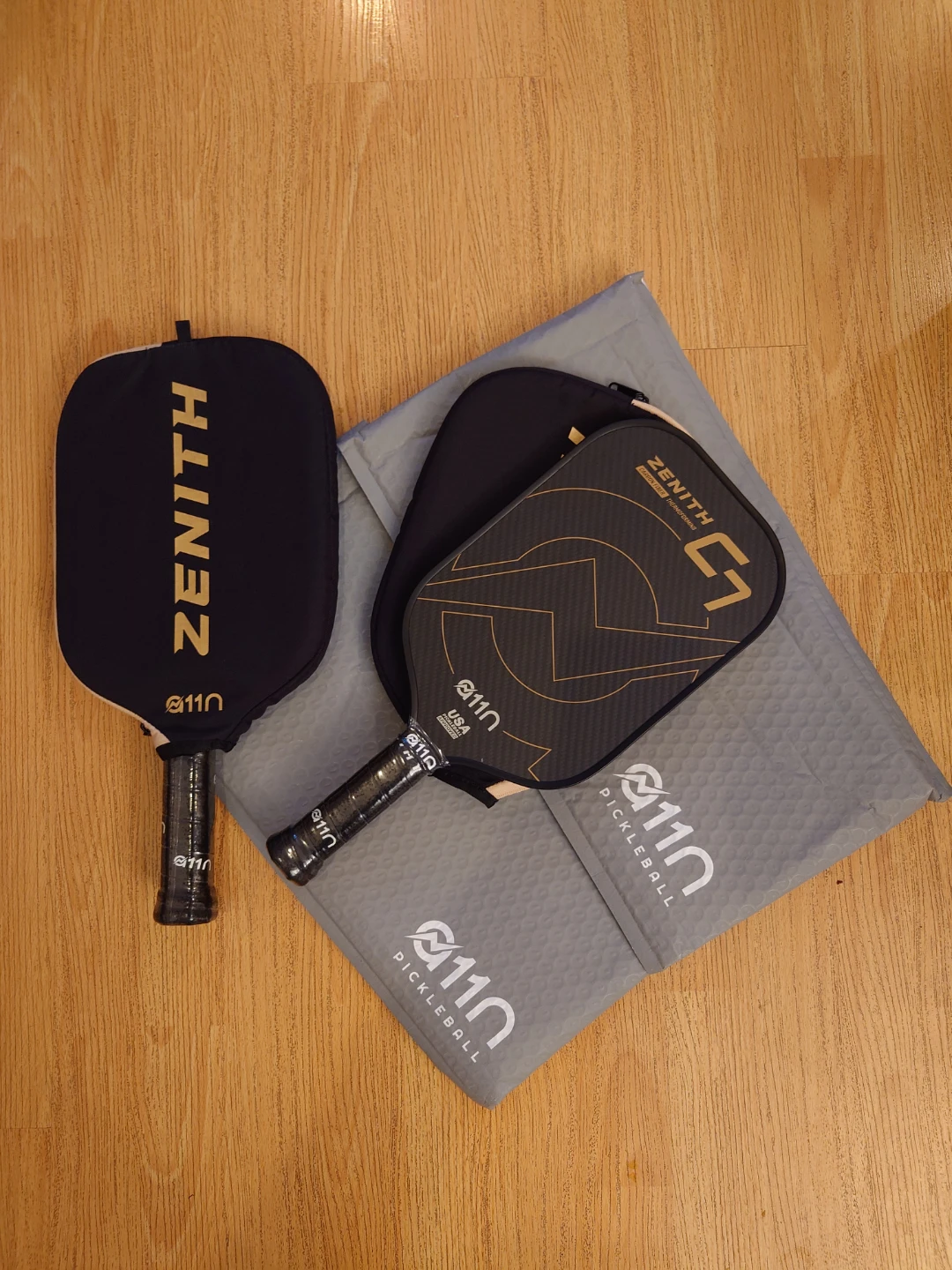 A Pair of Zenith a11n Pickleball Paddle + Cover
