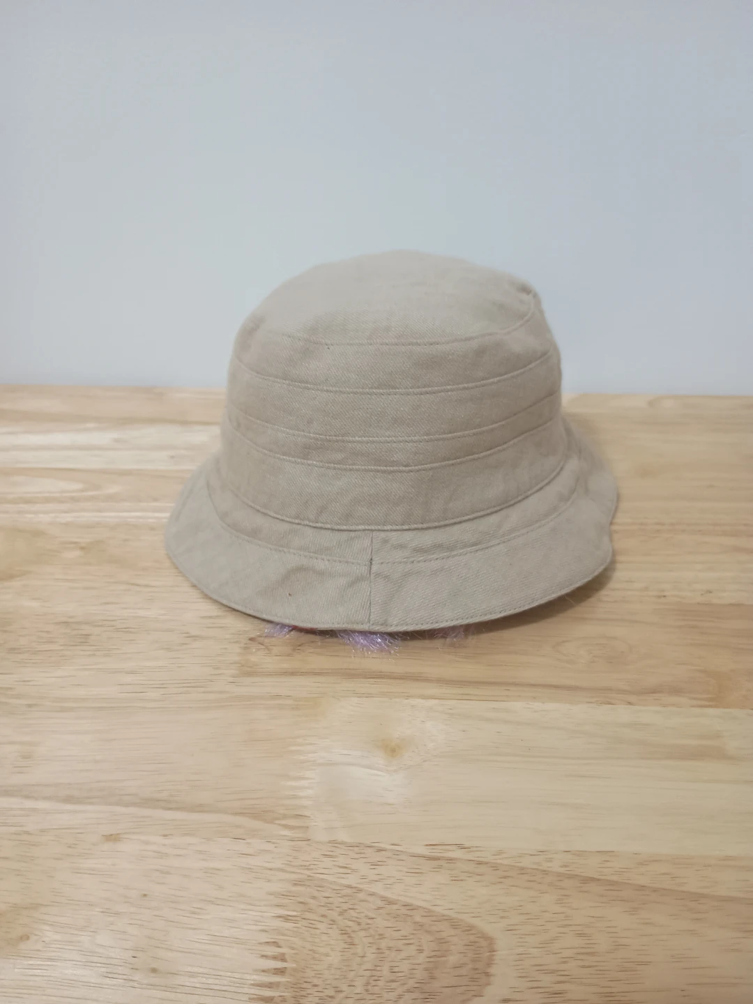 F&F Beige Bucket Hat for Kids - photo 2