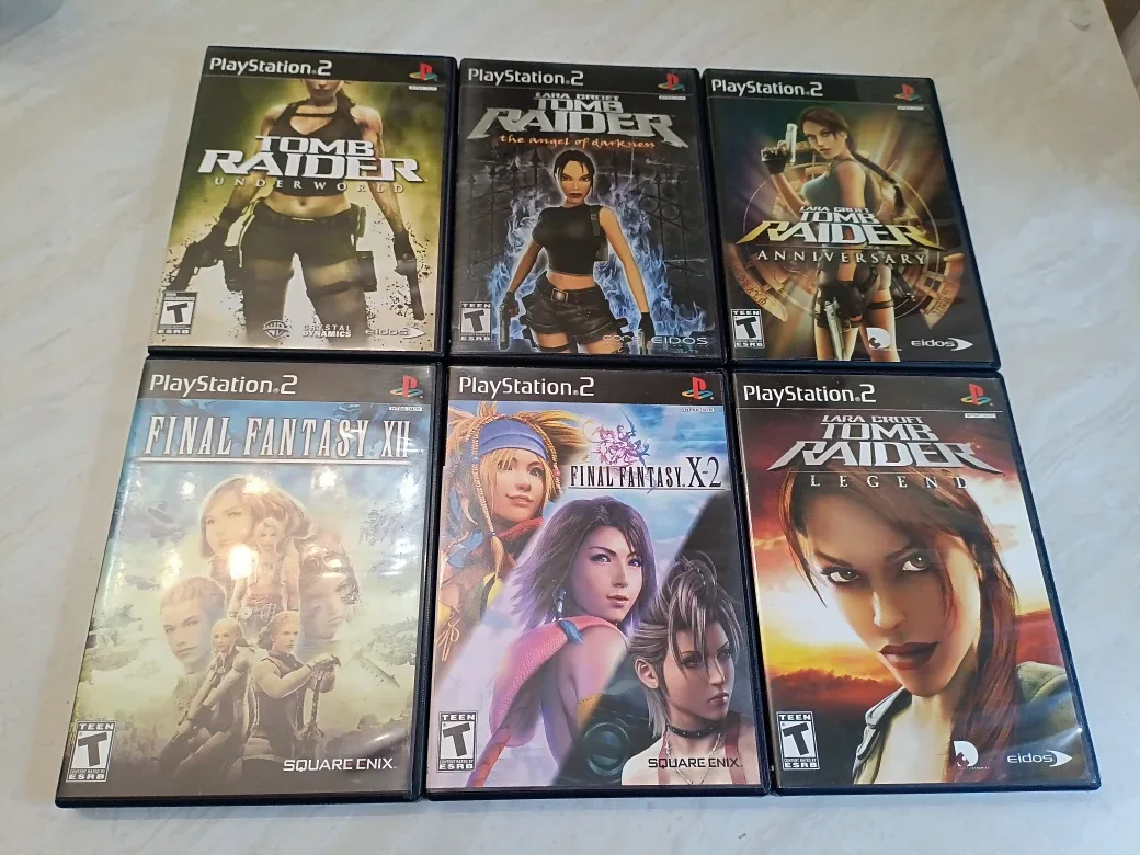 PS2 Games & Memory Cards Bundle image indicator(2)