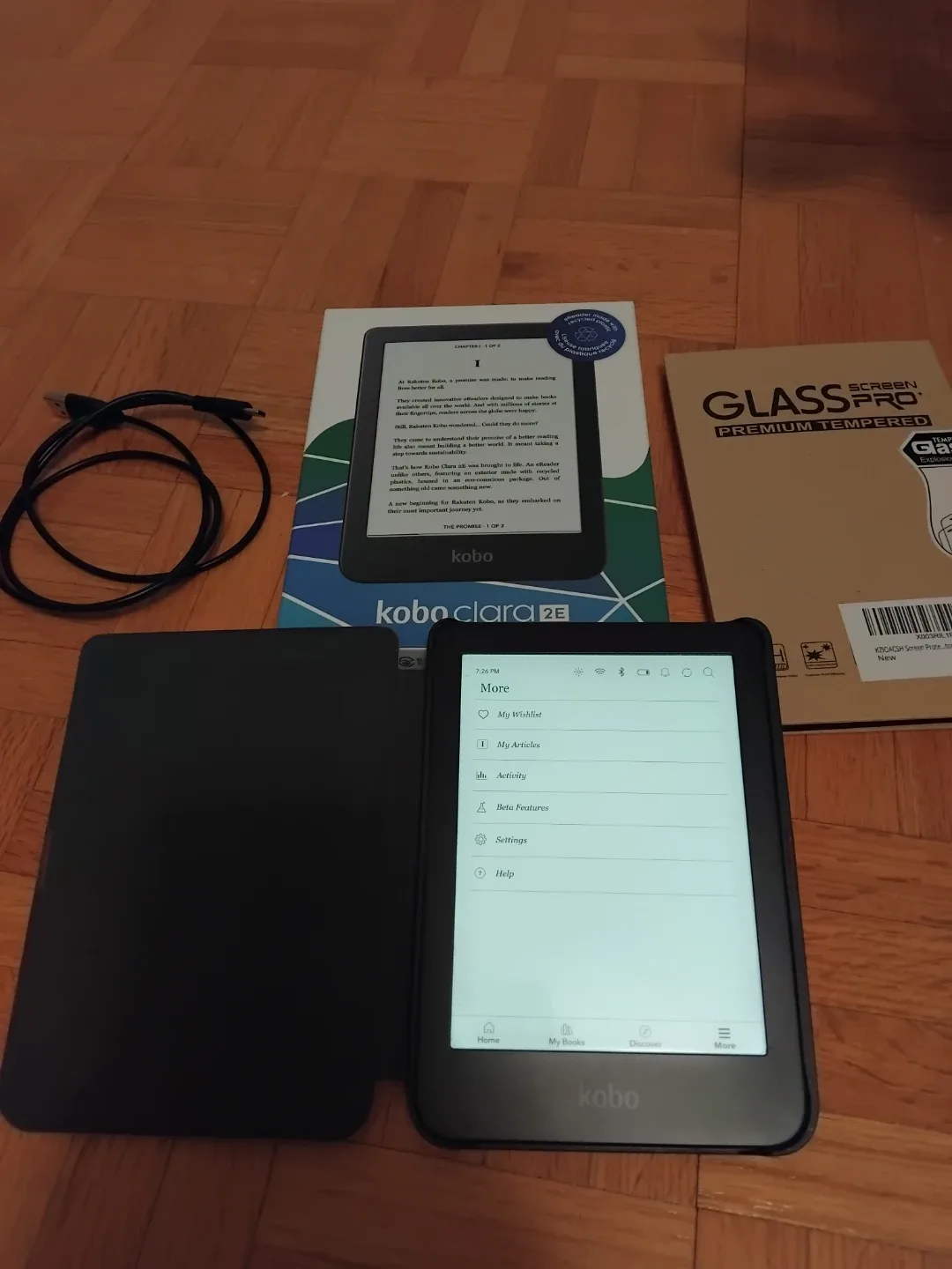 Kobo Clara 2E eReader - Like New!