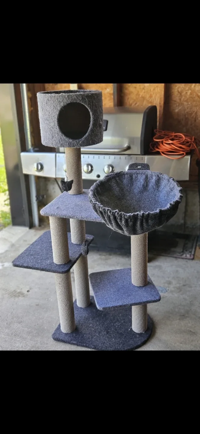 Cat Tree / Cat Tower - Grey