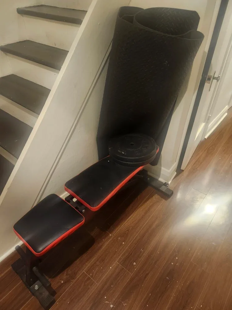 Squat/Bench Rack and Bench