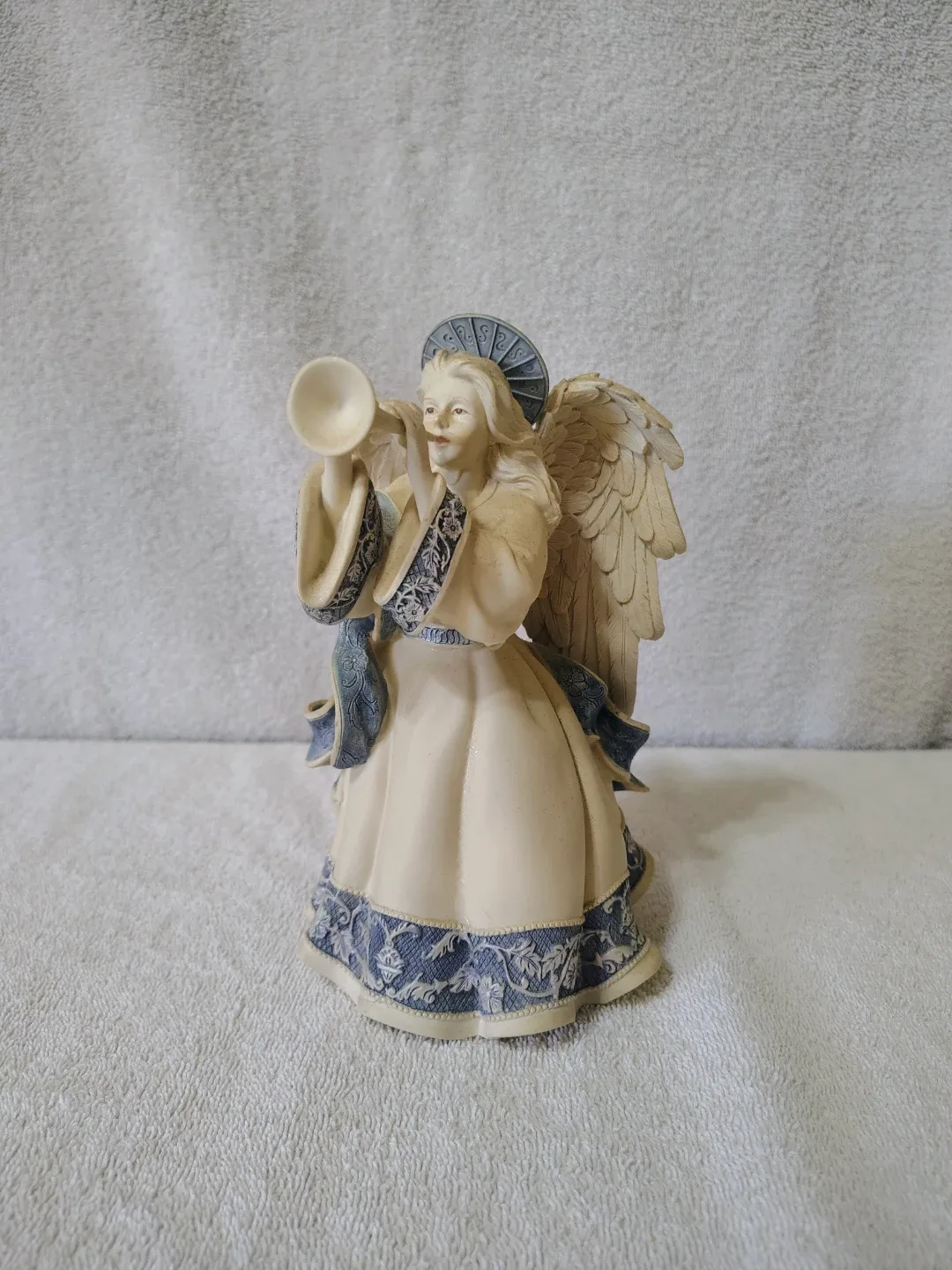 Angel Figurine with Trumpet