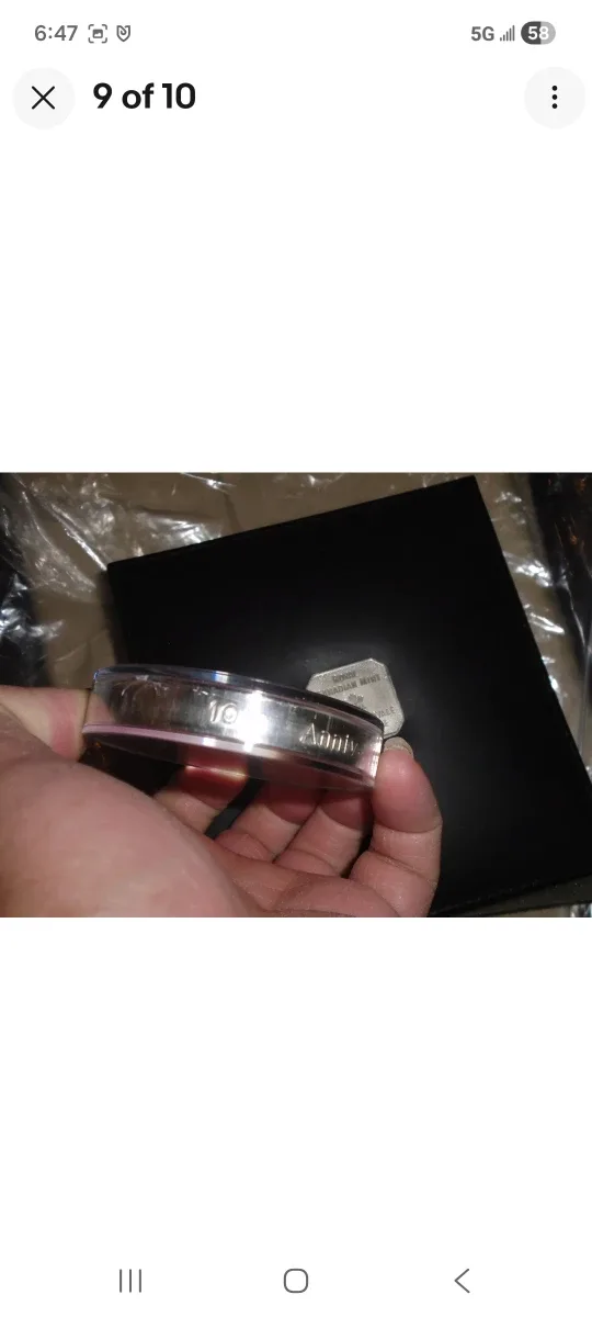 1998 Canada 10 oz Maple Leaf Silver Coin image indicator(9)