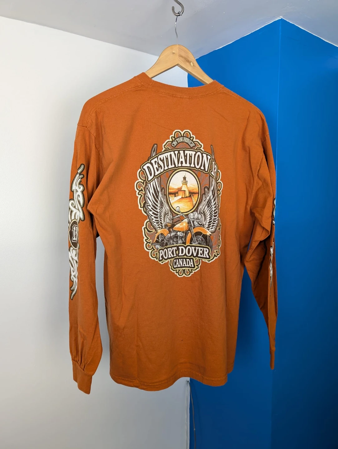 Friday 13th Motorcycle Long Sleeve Shirt - Size L - photo 2