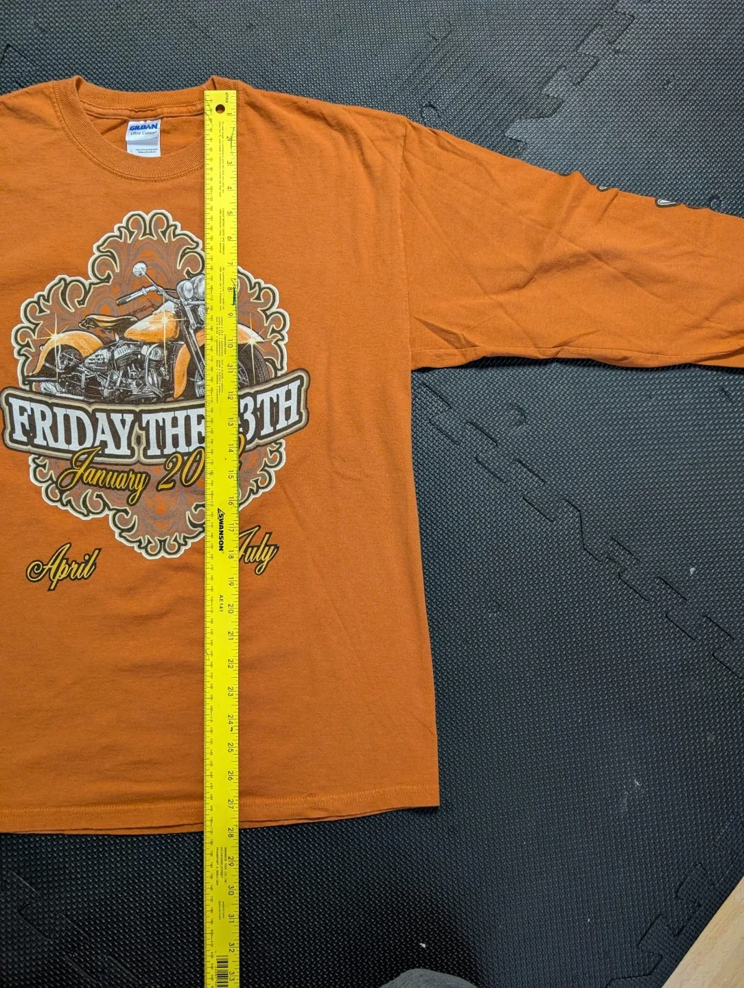 Friday 13th Motorcycle Long Sleeve Shirt - Size L image indicator(6)