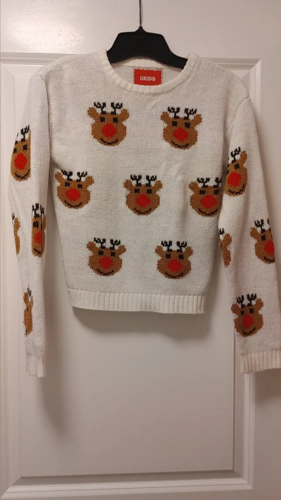 Kids Reindeer Christmas Sweater