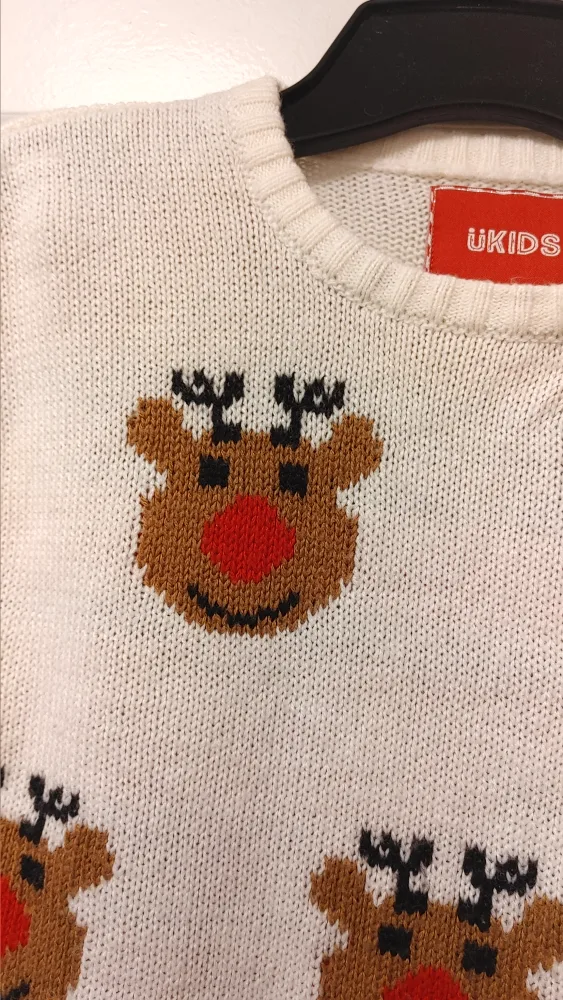 Kids Reindeer Christmas Sweater image indicator(3)