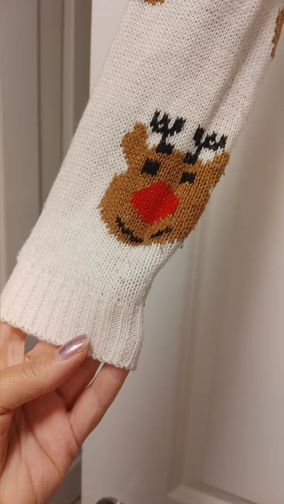 Kids Reindeer Christmas Sweater image indicator(4)