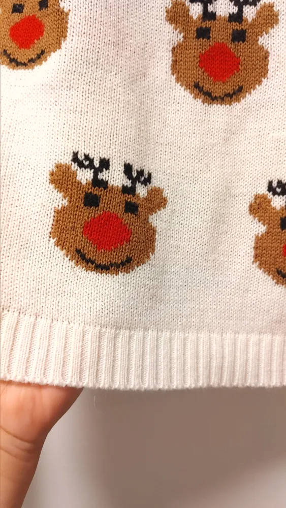 Kids Reindeer Christmas Sweater image indicator(5)