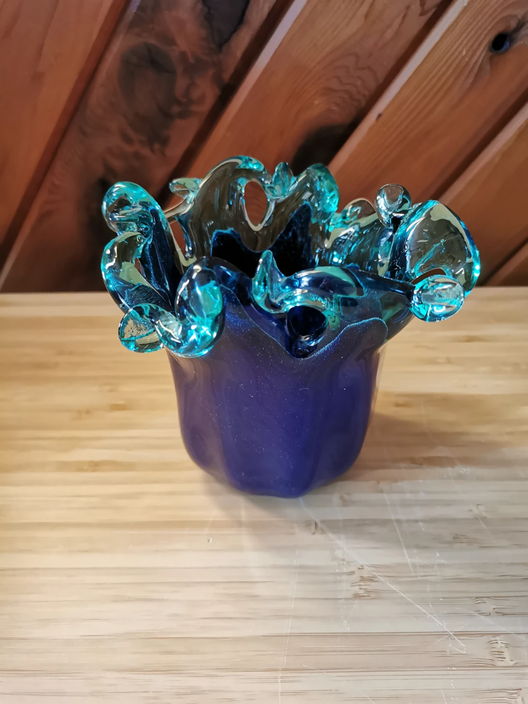 Vintage Murano Style Art Vase
