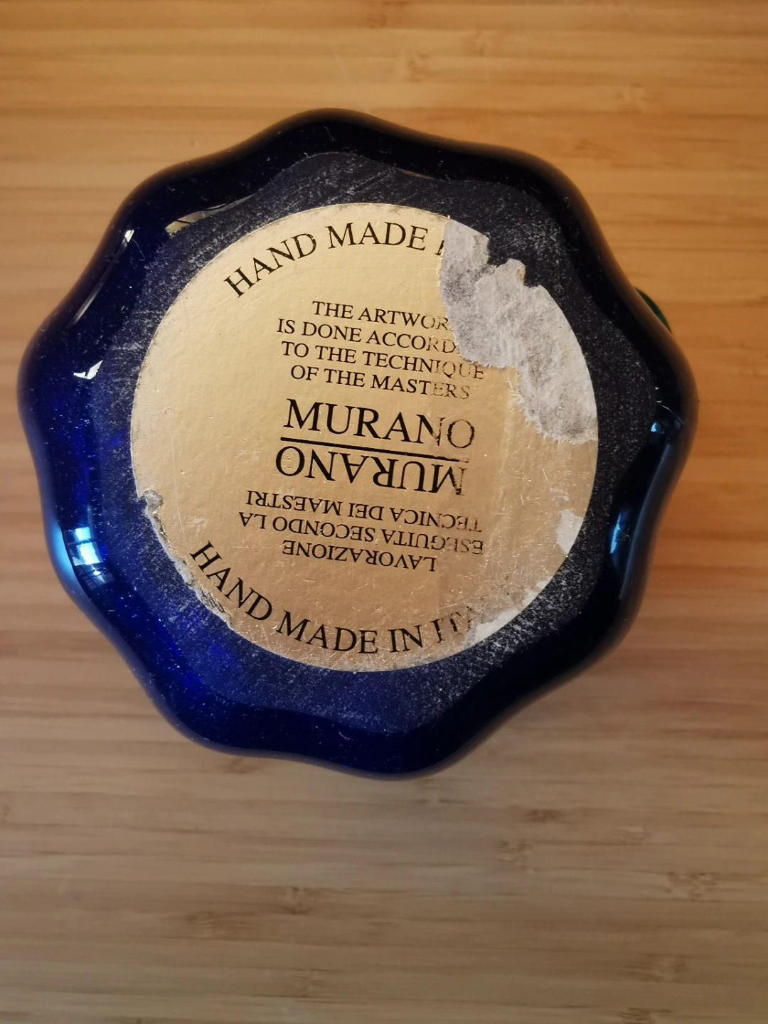 Vintage Murano Style Art Vase - photo 4