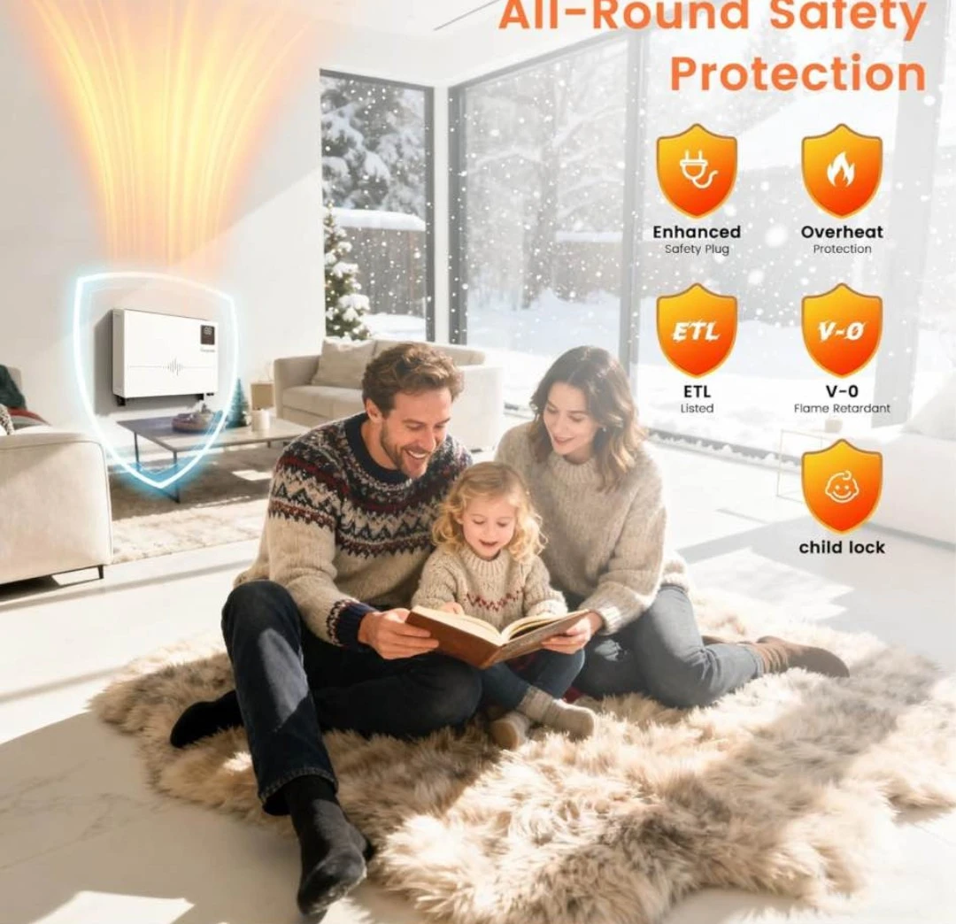 Encylcpo Smart Wall Heater 1500W - photo 3