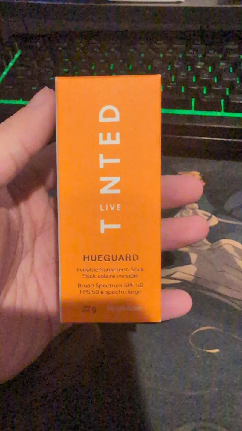 New Tinted Live Hueguard Sunscreen Stick SPF 50