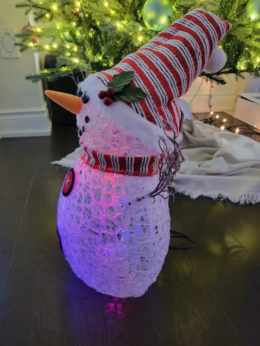 Lighted Snowman Christmas Decoration - photo 2
