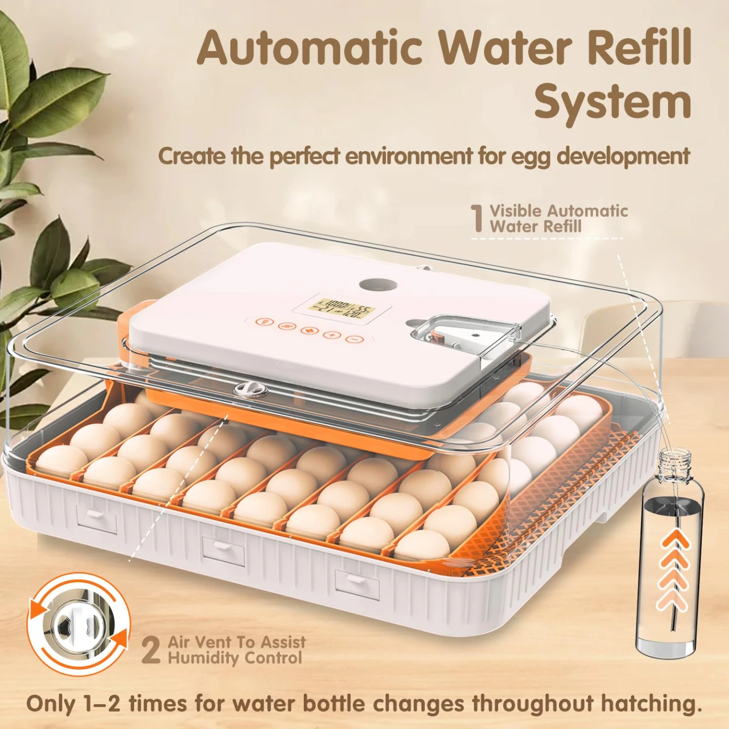 Large Egg Incubator for 56 Eggs - photo 5