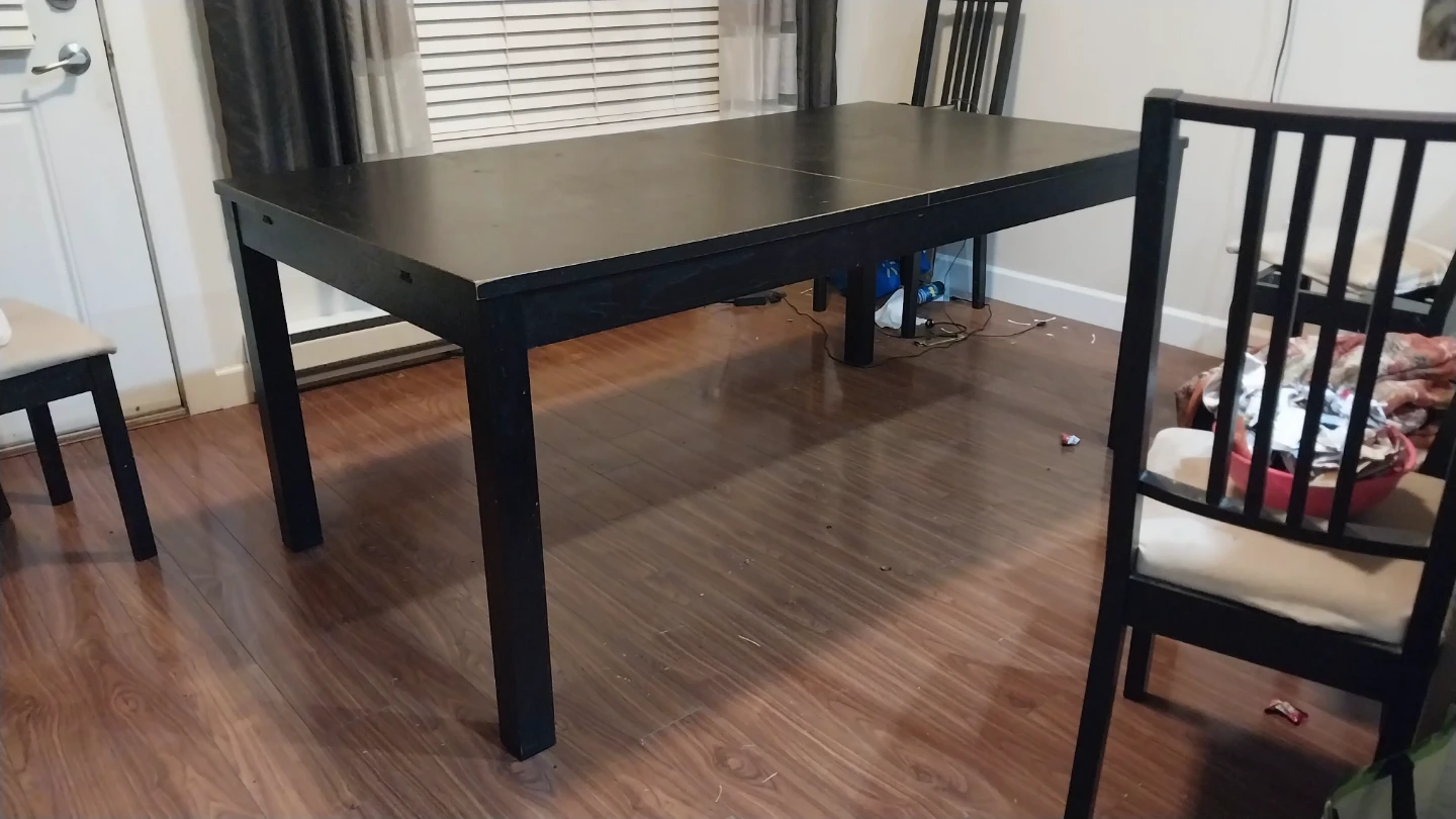 Black Dining Table