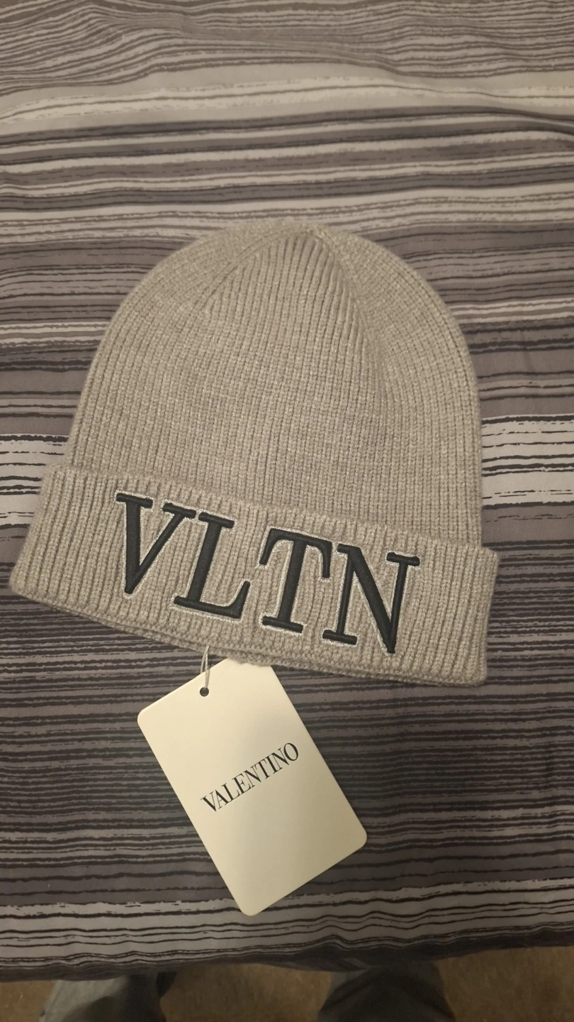 Valentino 100% Cotton Beanie - New with Tags