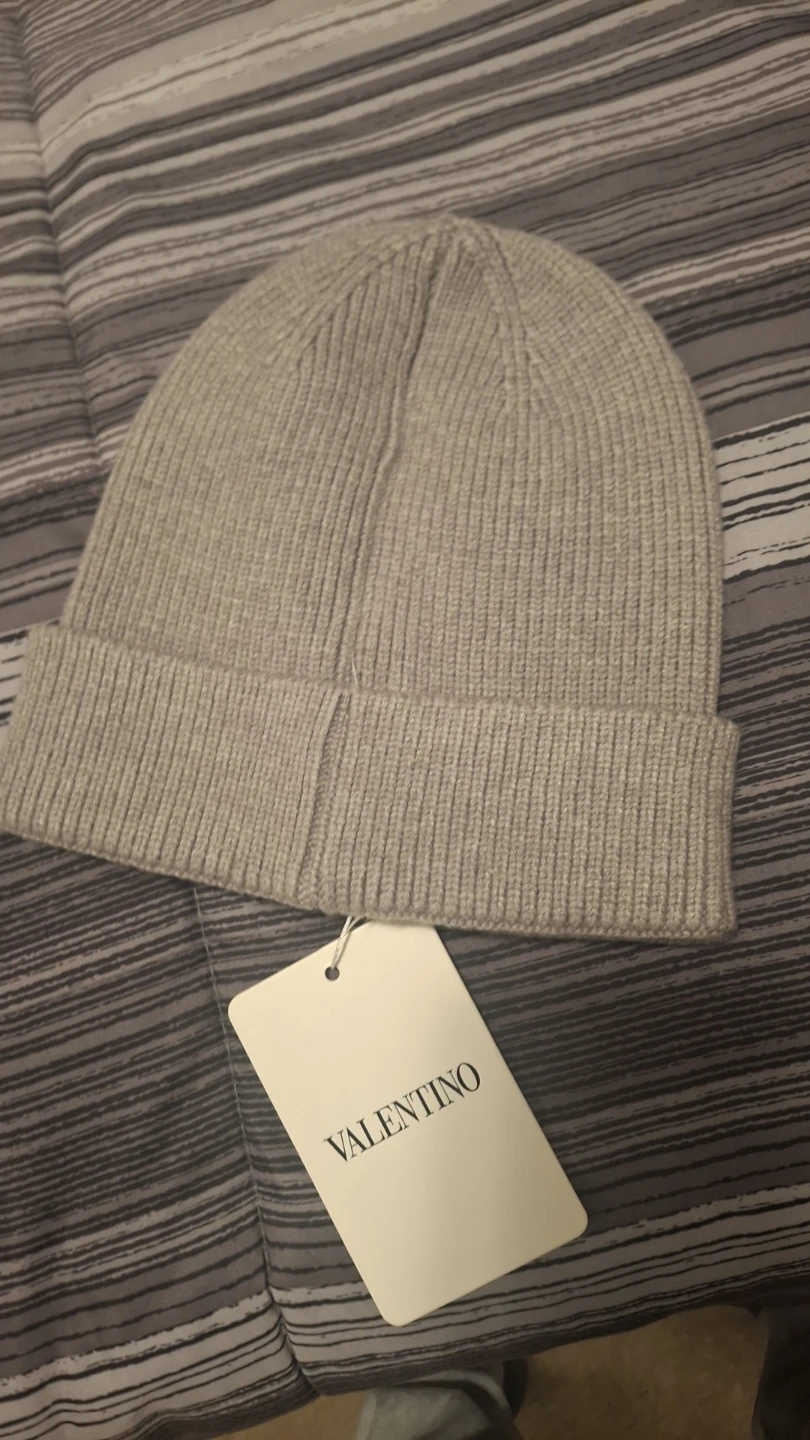 Valentino 100% Cotton Beanie - New with Tags - photo 3