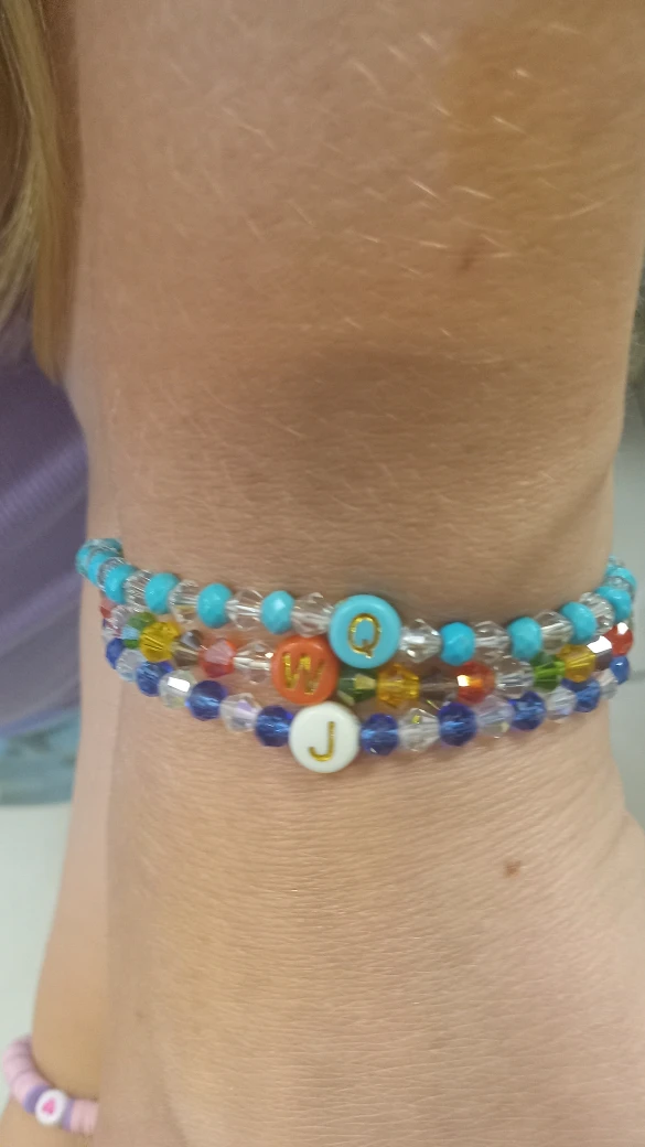 Pretty Initial Bracelets