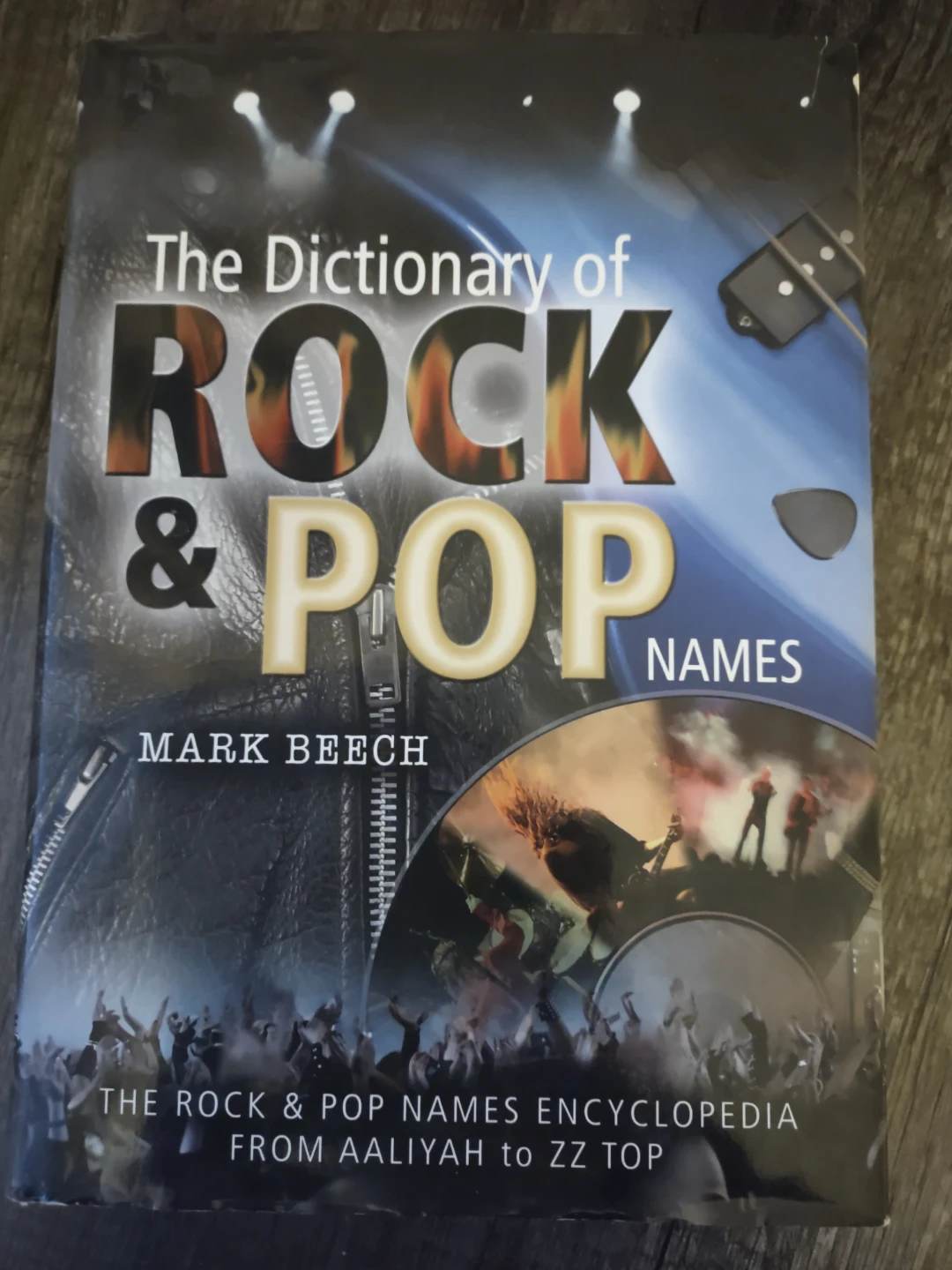 The Dictionary of Rock & Pop Names (Hardcover) by Mark Beech