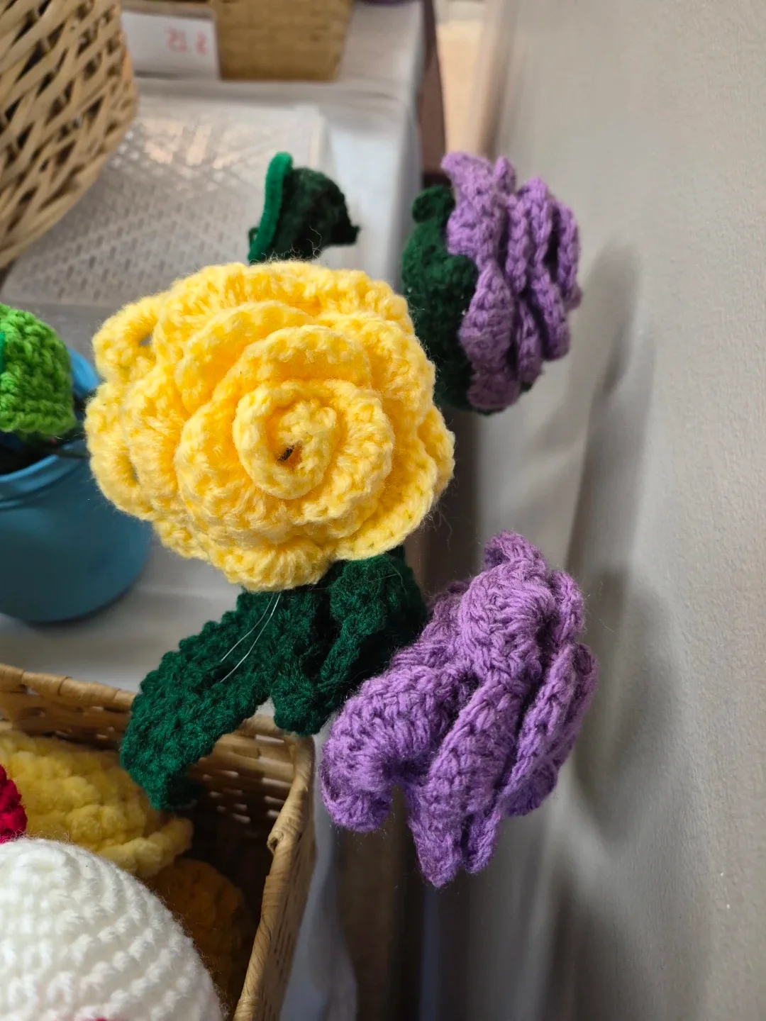 Handmade Crocheted Flowers