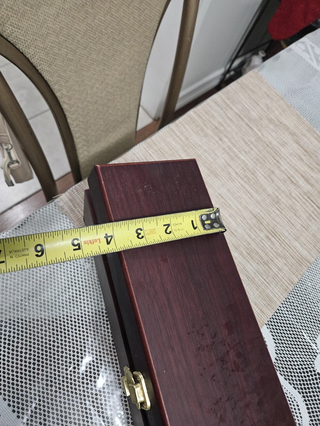 Wooden Box with Latch