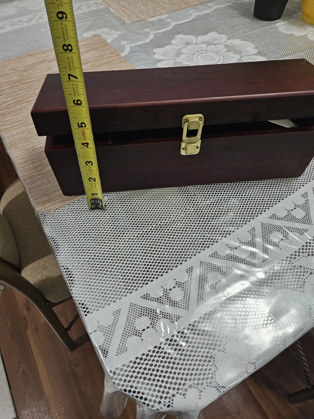 Wooden Box with Latch - photo 2