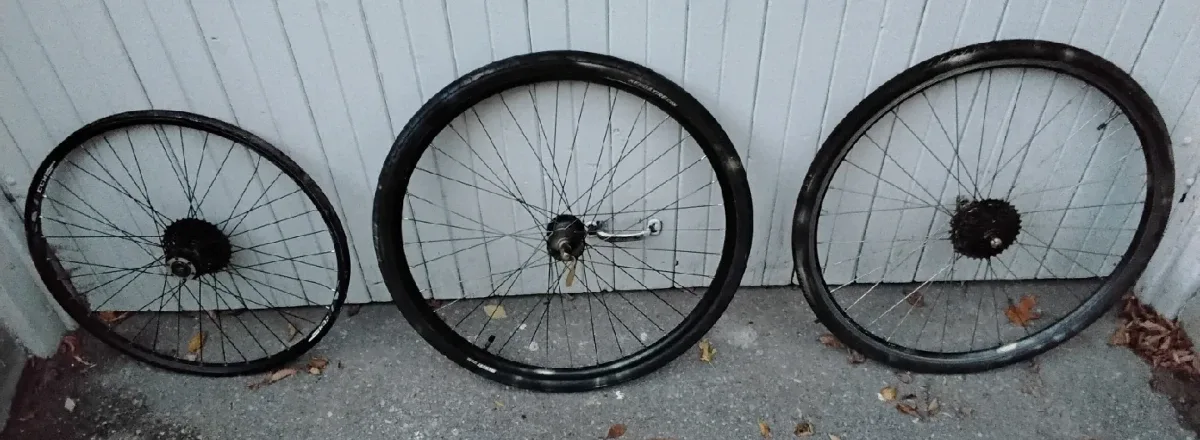 😁 CCM & Kenda Bike Wheels - Set of 3 😁