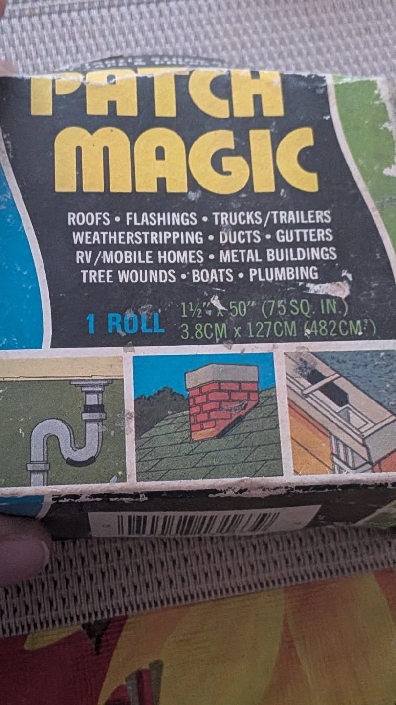 Vintage Magic Patch Roof Repair Roll #gifting
