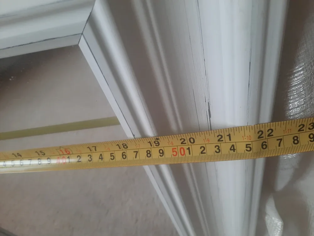 White Frame Mirror - 22x24 inch image indicator(2)