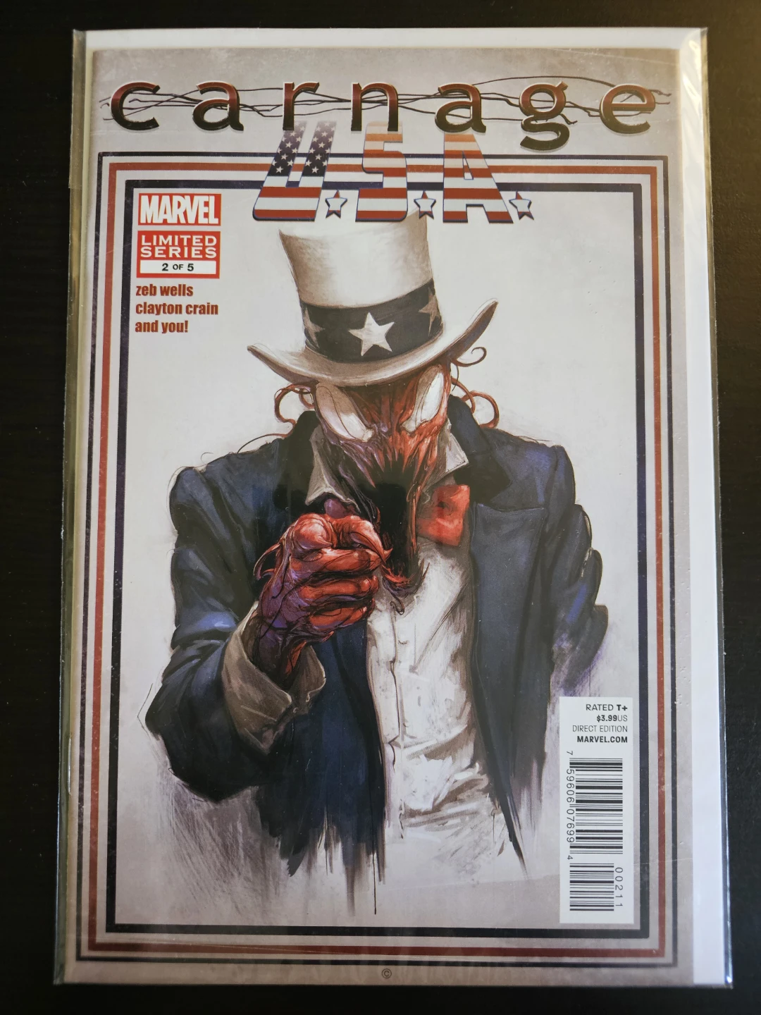 Carnage USA 5 Comic Set NM+ - photo 3