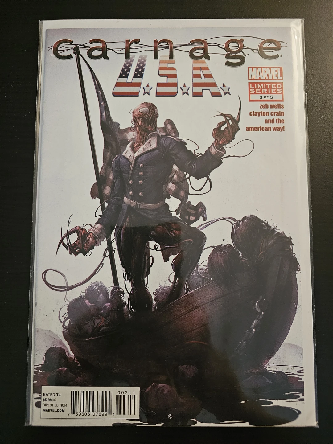 Carnage USA 5 Comic Set NM+ - photo 4