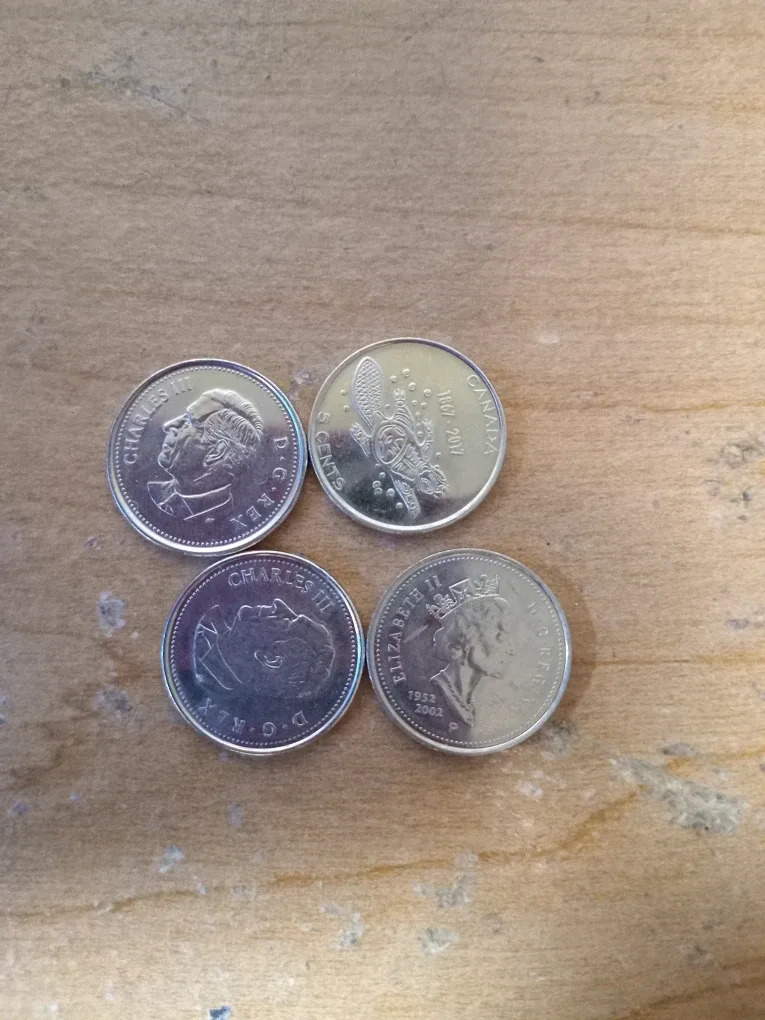 Canadian Nickel Coins