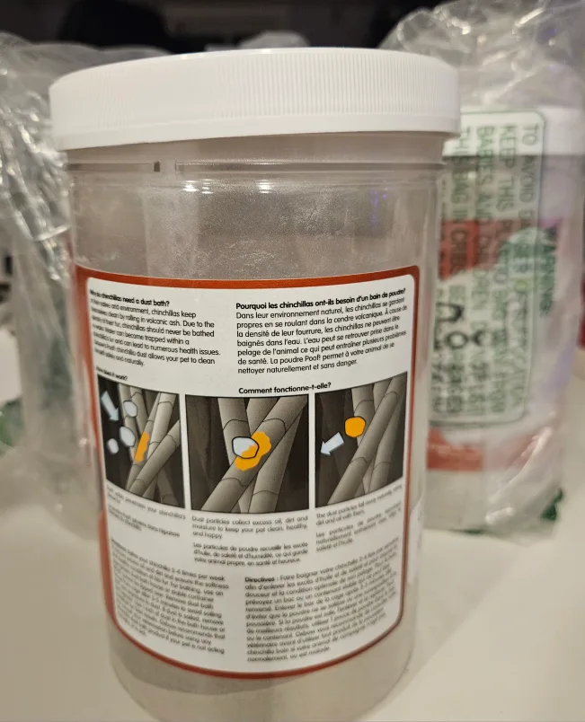 Oxbow Poof! Chinchilla Dust Bath 2.5 lb image indicator(3)